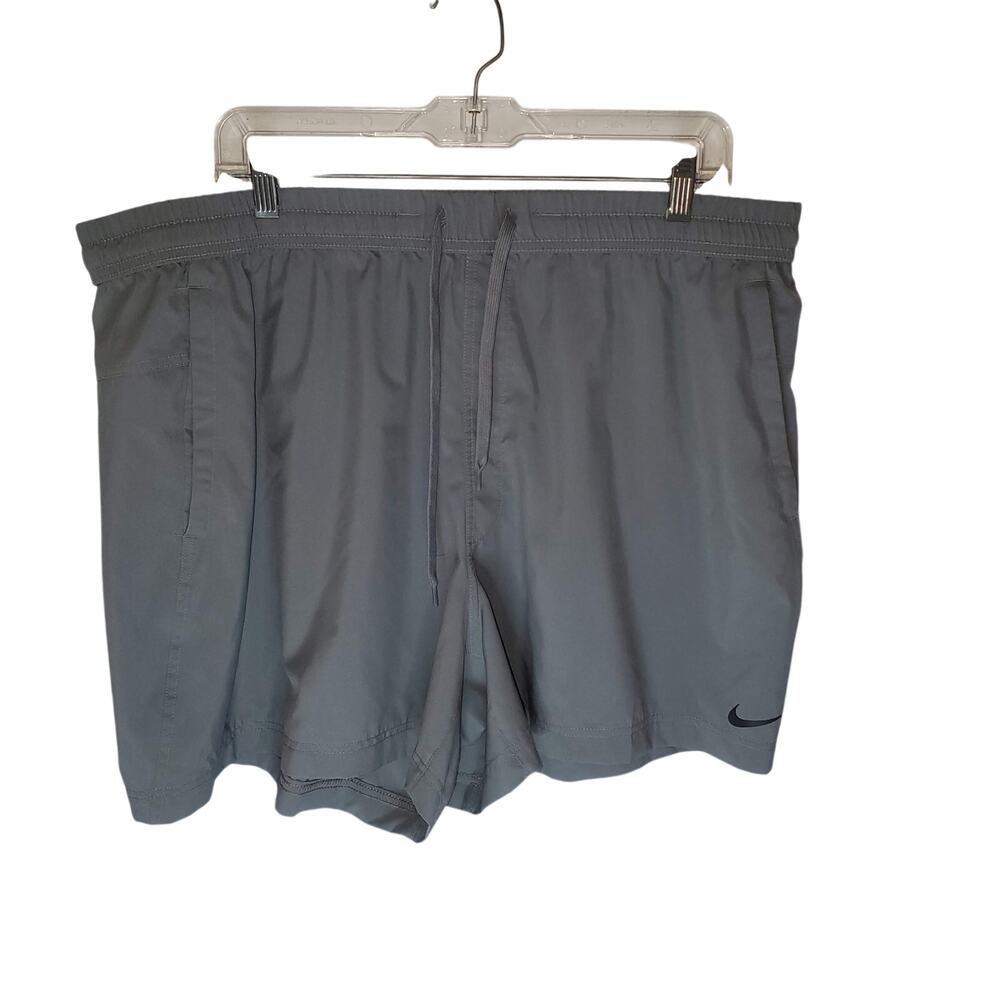 Nike Men's Dri-FIT Form 5'' Unlined Versatile Shorts Size XXL Smoke Gray FN34347